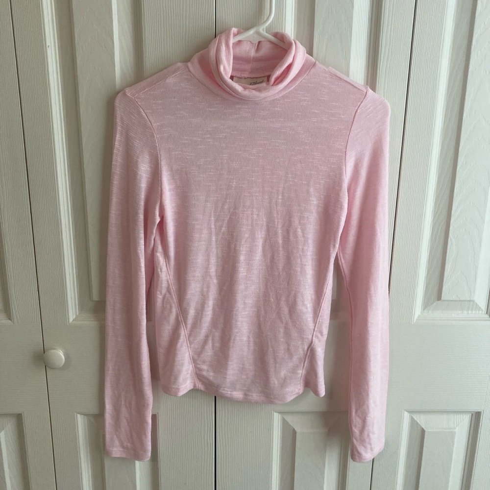 Light pink turtleneck